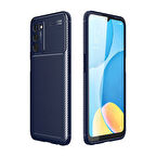 Oppo A55 5G Kılıf El İzi Yapmayan Yüksek Kaliteli Silikondan Üretilmiş Premium Kapak RCV/Negro