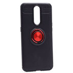 Oppo RX17 Pro Kılıf Yüzüklü Şık Premium Silikon Kapak RCV/Ravel