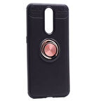 Oppo RX17 Pro Kılıf Yüzüklü Şık Premium Silikon Kapak RCV/Ravel