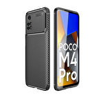 Poco M4 Pro 4G Kılıf El İzi Yapmayan Yüksek Kaliteli Silikondan Üretilmiş Premium Kapak RCV/Negro