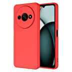 Redmi A3 4G 2024 Lansman Kılıf İçi Dolgulu Esnek Soft Yapılı Premium Silikon Kapak RCV/Mara