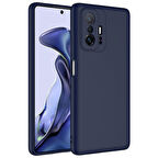 Xiaomi Mi 11T 5G Lansman Kılıf İçi Dolgulu Esnek Soft Yapılı Premium Silikon Kapak RCV/Mara