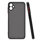 Samsung Galaxy A05 Kılıf Kenarları Renkli arkası Mat Rexa Premium Silikon Kapak