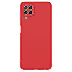 Samsung Galaxy A22 4G Kılıf Kılıf İçi Kadifeli Esnek Kadifon Lansman Premium Silikon Kılıf