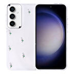 Samsung Galaxy S23 FE Uyumlu Şık Mini Figürlü Ucay Premium Sert Silikon Kapak