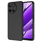 Realme 11 4G Kılıf Kılıf İçi Kadifeli Esnek Kadifon Lansman Premium Silikon Kılıf