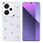 Redmi Note 13 Pro Plus 5G Uyumlu Şık Mini Figürlü Ucay Premium Sert Silikon Kapak