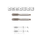 MTE Makina Takım M12x1.25 HSS DIN 2181 Metrik İnce Vidalı 2'li Takım Kılavuzu (El Kılavuzu) - B00102031200