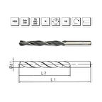 MTE Makina Takım 11.6 mm HSS DIN 338 Silindirik Saplı Matkap Ucu Haddeli - B00000011160