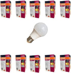 Osram Ledvalue 8.5W E27 Led Ampul | 2700K Sıcak Sarı İşık, 806 Lümen, 60W Eşdeğer | Enerji Tasarruflu Ampul – 10'Lu Paket