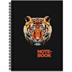 Keskin Color Defter Karton Kp.Spr.Jungle 16,5x22,5 80 YP Kar.