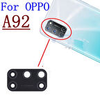 Tkgz Oppo A92 Arka Kamera Camı Lens Yapışkanlı