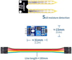 Toprak Nem Sensörü Higrometre Soil Moisture Sensor