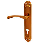 DOĞANLAR NEON ALBİRİFİN AYNALI YALE KAPI KOLU SOL