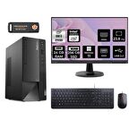 Lenovo ThinkCentre Neo 50T i3 12100 24GB 256GB SSD W11H 11SC001ATX MASAÜSTÜ PC & 23.8" MONİTÖR