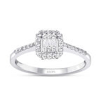 0.26 Karat Baget Pırlanta Yüzük