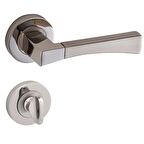 DOĞANLAR SİMGE SATEN NİKEL ROZETLİ KAPI KOLU ROZETLİ WC (TK)