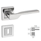 ALARA SATEN KAPI KOLU KARE ROZETLİ ODA (TK)