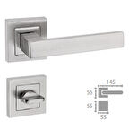 BERLİN SATEN KAPI KOLU KARE ROZETLİ WC (TK)