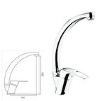 BELLA SERİSİ KUĞU EVYE BATARYASI