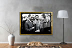 Gazi Mustafa Kemal Atatürk ÖZEL SERİ^# Miyrem  Design Cam Tablo Model: 14