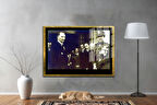 Gazi Mustafa Kemal Atatürk ÖZEL SERİ^# Miyrem  Design Cam Tablo Model: 18