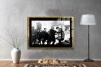Gazi Mustafa Kemal Atatürk ÖZEL SERİ^# Miyrem  Design Cam Tablo Model: 50