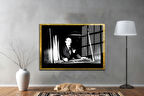 Gazi Mustafa Kemal Atatürk ÖZEL SERİ^# Miyrem  Design Cam Tablo Model: 163