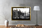Gazi Mustafa Kemal Atatürk ÖZEL SERİ^# Miyrem  Design Cam Tablo Model: 313