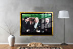 Gazi Mustafa Kemal Atatürk ÖZEL SERİ^# Miyrem  Design Cam Tablo Model: 437