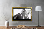 Gazi Mustafa Kemal Atatürk ÖZEL SERİ^# Miyrem  Design Cam Tablo Model: 540