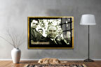 Gazi Mustafa Kemal Atatürk ÖZEL SERİ^# Miyrem  Design Cam Tablo Model: 547