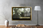 Gazi Mustafa Kemal Atatürk ÖZEL SERİ^# Miyrem  Design Cam Tablo Model: 549