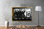 Gazi Mustafa Kemal Atatürk ÖZEL SERİ^# Miyrem  Design Cam Tablo Model: 638
