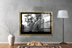 Gazi Mustafa Kemal Atatürk ÖZEL SERİ^# Miyrem  Design Cam Tablo Model: 716