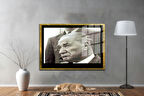 Gazi Mustafa Kemal Atatürk ÖZEL SERİ^# Miyrem  Design Cam Tablo Model: 811