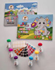 6’lı Mini Dot Marker Kalemi + Dot Marker Boya Kitabi *2 + Nokta Etiket Hediyeli Set