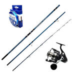 Savage Gear Sgs8 6000 - Okuma Surfliner 420cm 100-250gr Surf Olta Seti