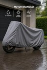 Arora AR 150-23 Uyumlu Su Geçirmez Motosiklet Brandası Motor Branda