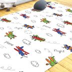 Momys Care Uçak Oyun Halısı