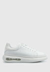 Beyaz Deri Erkek Sneaker