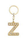 HARF TAŞLI ŞIK ANAHTARLIK GOLD Z HARFİ