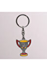 Kupa Figürlü Gümüş Rengi Anahtarlık