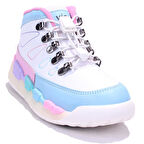 Vicco Ellen 946F24K417 Beyaz Ortopedik Günlük Işıklı Kız Çocuk Spor Bot