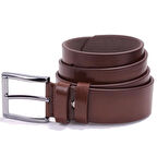 Dagoster DMK26-456 Taba 4.5 cm Suni Deri Erkek Kemer