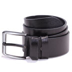 Dagoster DMK26-463DG Siyah 4.5 cm Hakiki Deri Erkek Kemer
