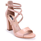 Dagoster DZA07-928400 Nut Klasik Topuklu Kadın Ayakkabı