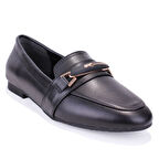 Dagoster DZA07-8692109 Siyah Günlük  Kadın Babet Ayakkabı