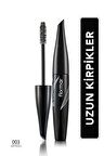 Flormar Hacim Veren Maskara (SİYAH) - Spider Lash Mascara - 001 Deep Black - 8690604110643