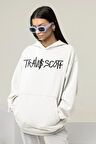 Travis Scott Yazılı Unisex Oversize Rapper Hoodie